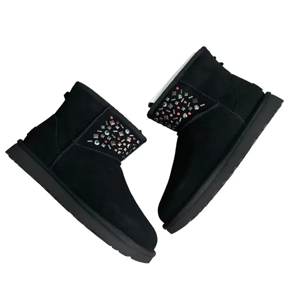 UGG Womens Classic Mini Studs ll Boots 1119101 Size 8 - Picture 6 of 12